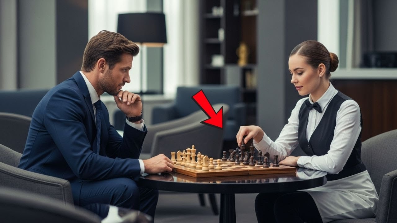 Milliardär lädt Kellnerin zum Spaß auf eine Schachpartie ein — wusste nicht, dass sie ein GENIE ist