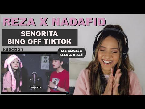 REZA X NADIFID –  Señorita SING-OFF (Shawn Mendes, Camila Cabello) | REACTION!!