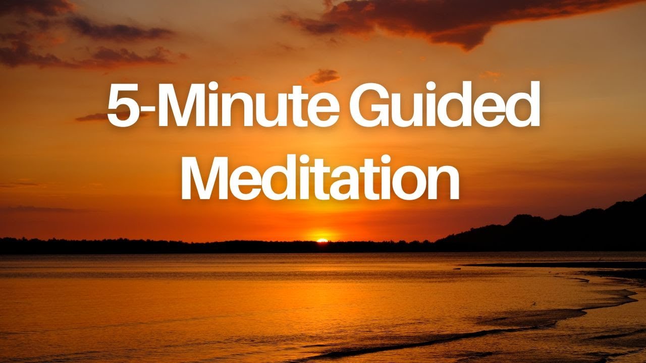 5 Minute Guided Meditation for Gratitude & Inner Peace | Short ...