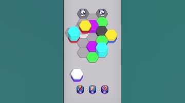 Hexa Sort 3D Puzzle Game #hexasort #shorts
