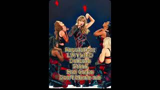 My dream Eras Tour setlist#swiftie#erastour#dream