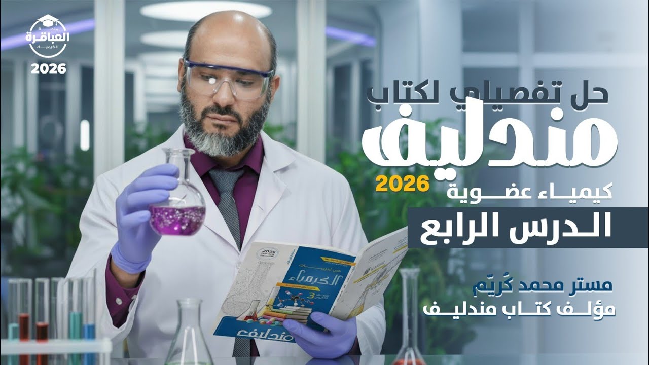 حل كتاب مندليف تدريبات علي الدرس الرابع عضوية( الألكينات)مستر محمد كُريّم#منصة_العباقرة#ثانوية_عامة 