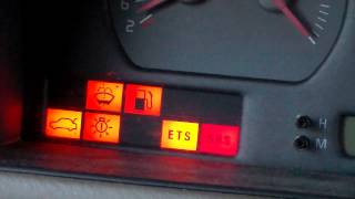 Attempt to start 1999 Volvo V70 with a security fault