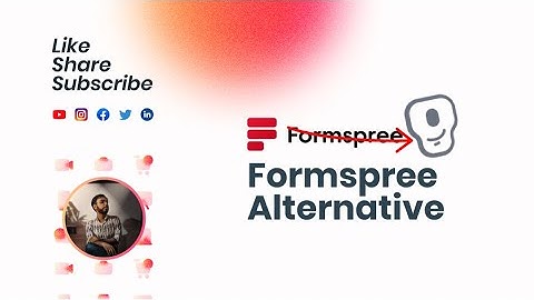 FREE Fromspree Alternative | Formchimp (Not a tutorial)