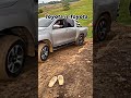 Toyota hilux extreme uphill offroad test🔥 #toyota #hilux #hiluxoffroad #toyota4x4 #offroad #shorts