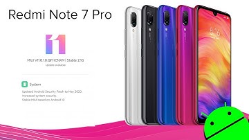 Download Android 10 based MIUI 11 Stable OTA Update for Redmi Note 7 Pro