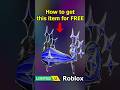 FREE UGC LIMITED - HOW TO GET UGC Midnight Blue Crystalline Helm #roblox #freeugc #ugc