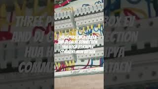 Three phase MCB box ev and DJ galat connection hua hoga to kripya comment mein bataen electrician