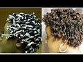 ALUMINUM FOIL CURLS ON NATURAL HAIR