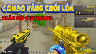 ► Bình luận Đột Kích -Combo vàng chói lóa cùng khẩu USP siêu nhanh - Tú lê