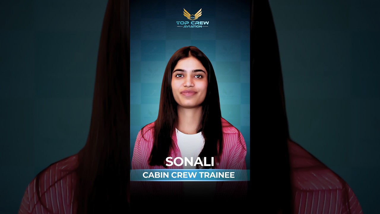 TCA Cabin Crew Student Sonali Shares Her Journey | Best Training Institute for Air Hostess India