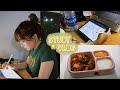 Study vlog a rough week new keyboard meal prep