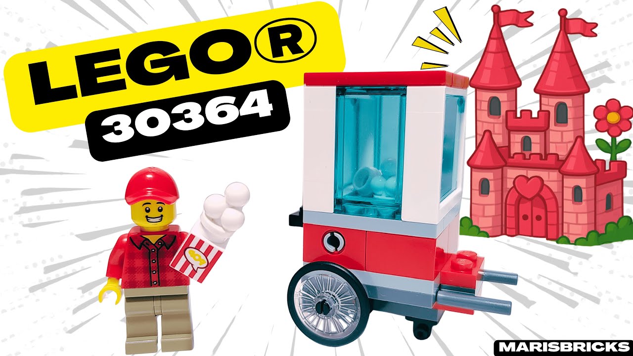 Popcorn Cart LEGO 30364 | LEGO City