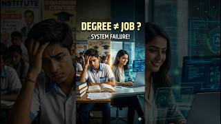 डिग्री है… फिर भी JOB नहीं? India के Education System की कड़वी सच्चाई!#shortsfeed #shorts
