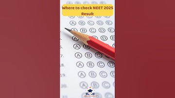 How to Check NEET UG 2025 Result #neet2025 #neetresult #mbbs #nta #neet #result #shorts