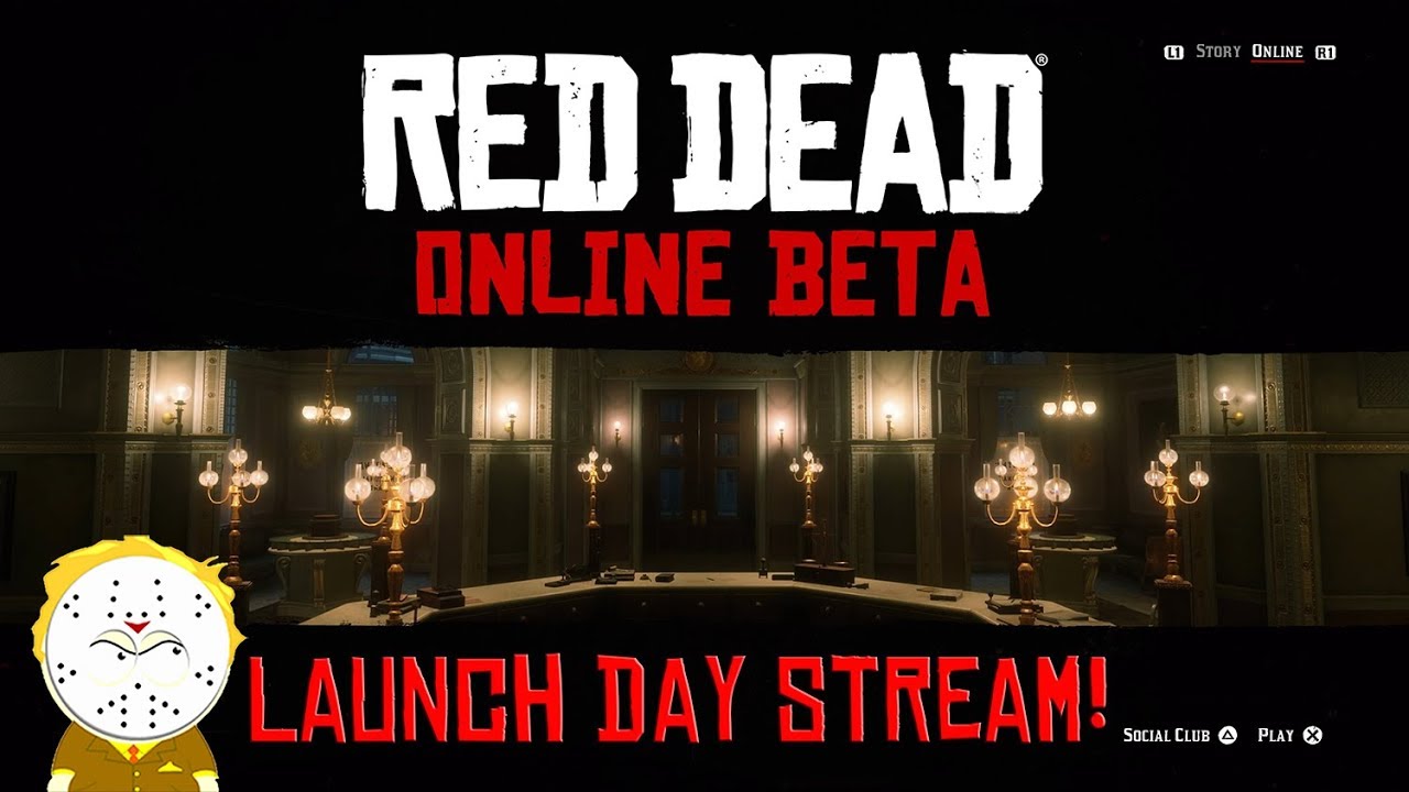 Red Dead Online Beta Launch Day Stream