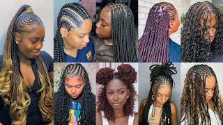 2026 Best Cornrow Braids Hairstyles For Black Women |Trendy Braids Ideas For Ladies|Braids LookBook 