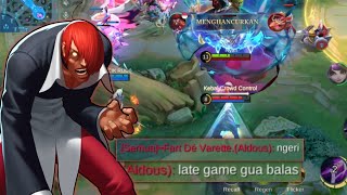 BOWO YAGAMI BIKIN ALDOUS NGAMUK DENGAN TEKNIK ANCAMAN | CHOU BUILD TERSAKIT - TOP GLOBAL CHOU MLBB