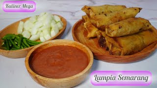 RESEP LUMPIA SEMARANG ENAK BANGET #viral #resepmudah #kulinermega #lumpiasemarang #fyp #lumpiaviral