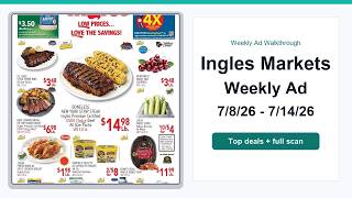 Ingles Markets Weekly Ad (7/8/26 - 7/14/26) Best Deals