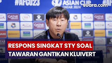 3 Kata Shin Tae-yong Saat Diminta Gantikan Patrick Kluivert
