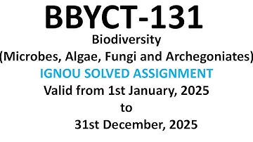 bbyct 131 / bbyct131 solved assignment / bbyct 131 / bbyct 131 solved assessment 2025 / ignou bbyct