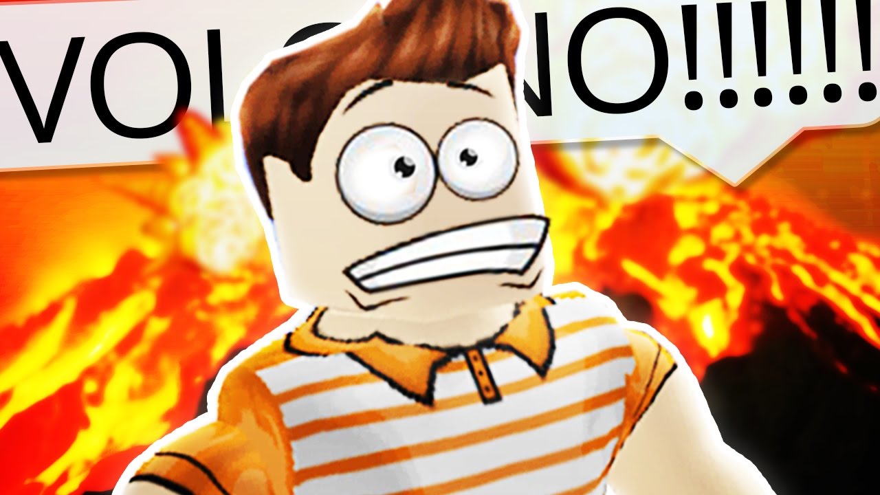 REALISTIC VOLCANO DISASTER IN ROBLOX! - YouTube