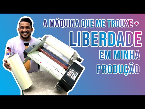 LAMINADORA BOPP, A MAQUINA QUE NOS DEU LIBERDADE EM NOSSA PRODUÇÃO.