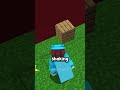 Minecraft, But I Can’t Cross This Line… #shorts