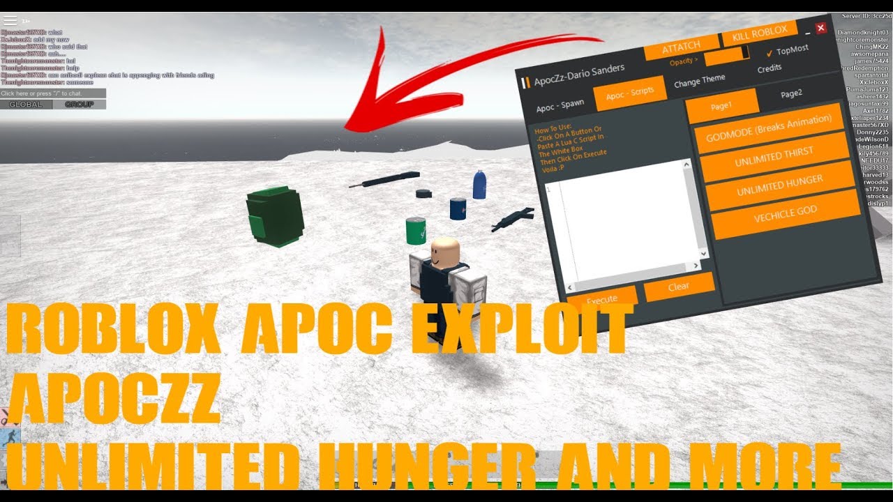 How To Hack Robux Easily Script For Roblox Apoc Hack - roblox apocalypse rising script