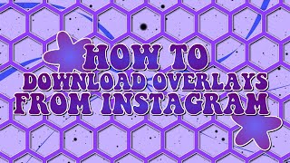 how to download overlays from Instagram 🍒 || anghelicaaa screenshot 4