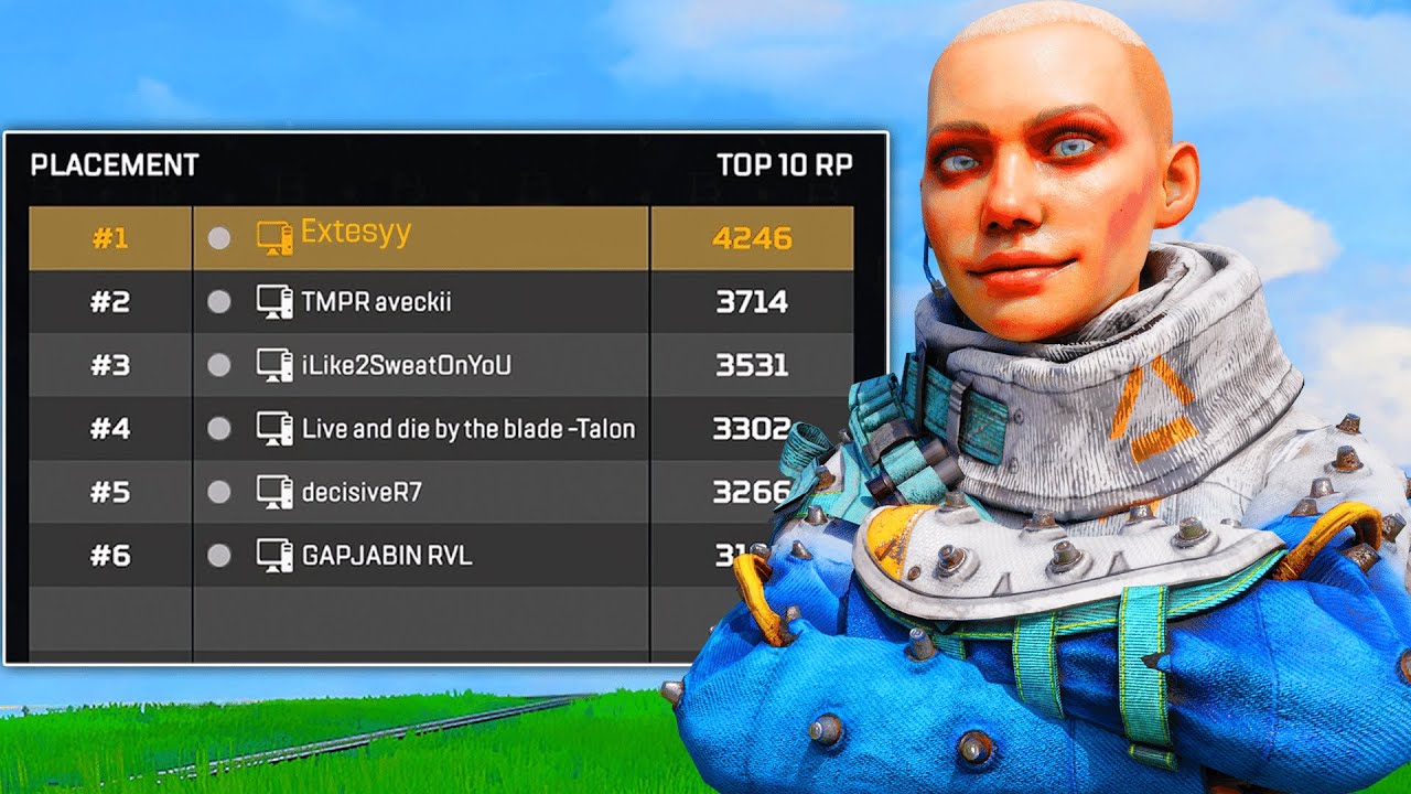 When you reach #1 on Ranked Leaderboards
