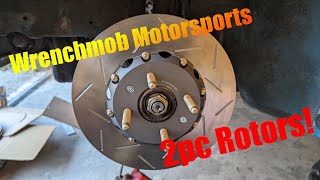 The Civic gets 2pc Rotors! by AHS motorsport 167 views 8 months ago 4 minutes, 22 seconds