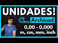 📐Configurar UNIDADES en ARCHICAD - En detalle y paso a paso!