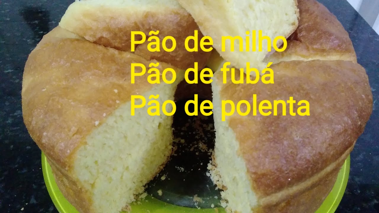 Receita de pão de milho bem raiz, sem sovar, rápido, fácil e econômico ( Receita da nona)