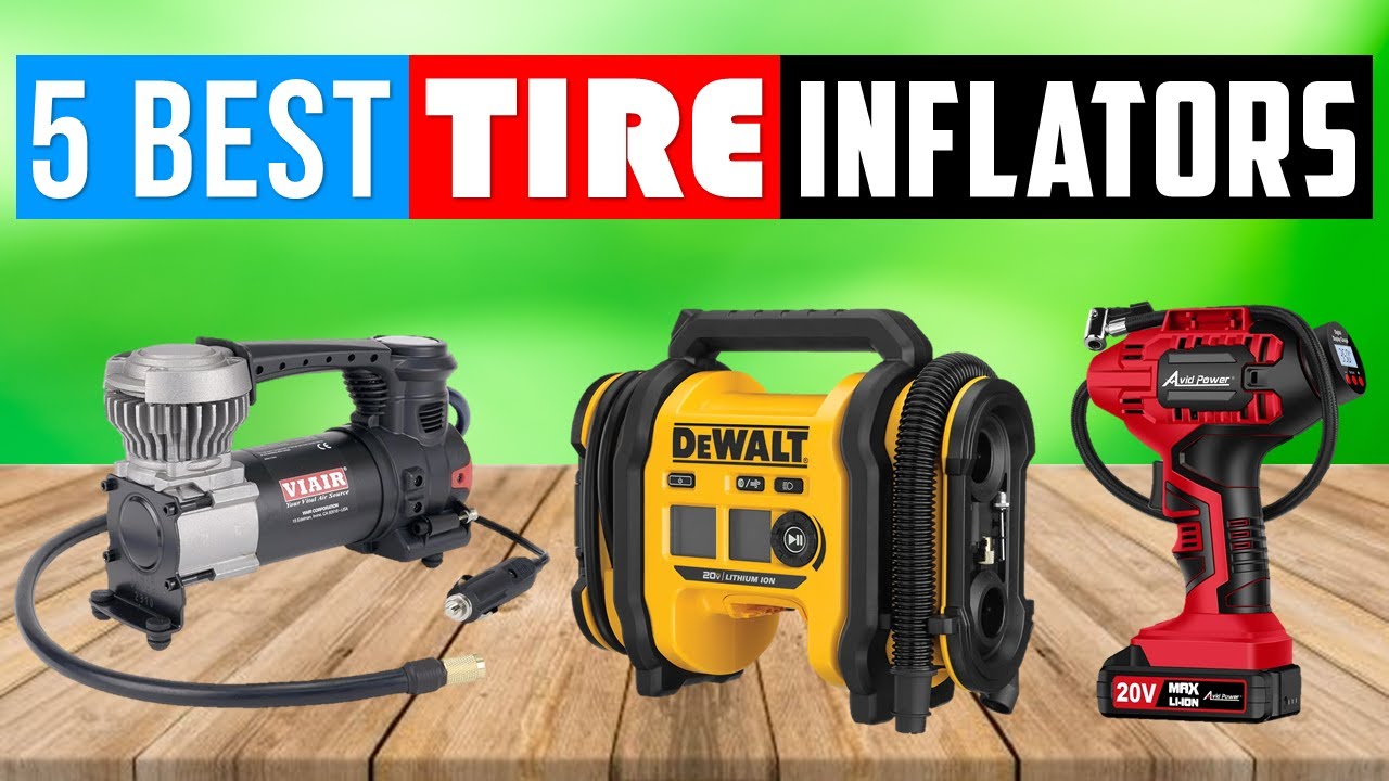 Top 5 Best Portable Tire Inflators and Air Compressors (2024)