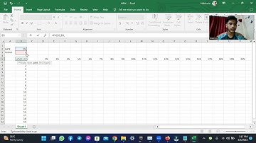 Calculate present value interest factor (PVIF) in excel