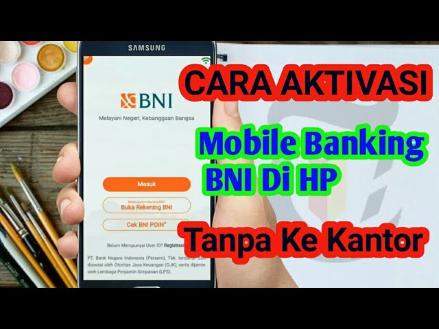 Cara Aktivasi Mobile Banking Bni Youtube