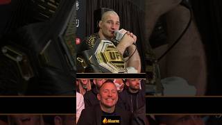 Sean Strickland reflects on UFC 328 upset title win in front of idol GSP