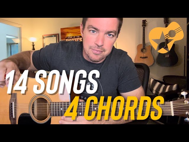 14 Hit Songs Using 4 Chords in 7 Minutes class=