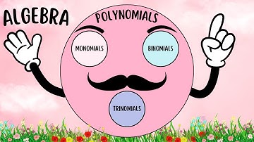 Polynomials - Classifying Algebraic Expressions as Monomials, Binomials and Polynomials