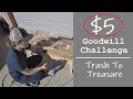 $5 Goodwill Challenge | Fall 2019 | Trash To Treasure