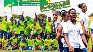 Le Ceg Sainte Rita Fait Le Doublé Au Championnat Scolaire 2023 Au Bénin