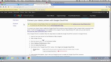 Remote Printing Solution - Google Cloud Printing