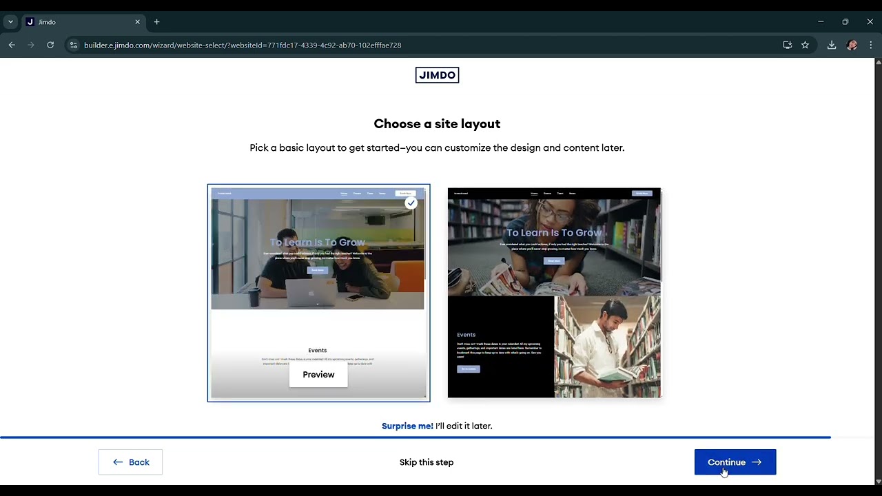 HOW TO CREATE A WEBSITE USING JIMDO