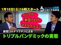 シリーズ 新型コロナワクチンの真実　第２回 「トリプルパンミックの実態に迫る」／ 山路徹ニコ生チャンネル