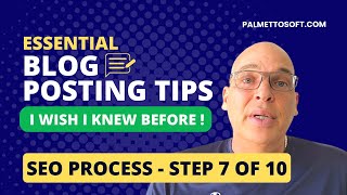 SEO Process - Step 7 of 10 | How to Write an SEO-Friendly Blog Post