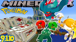 *NEW* Pixelmon Update: Gen9 Pokémon, Water Gym, and more! (Mod Showcase) Version 9.1.10