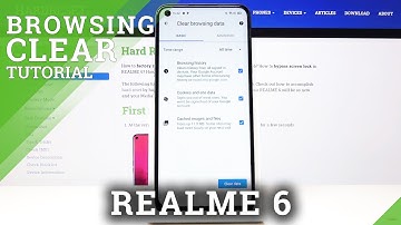 How to Delete Internet History on REALME 6 – Clear Browser Data