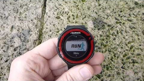 Garmin FR220 GPS Satellite Reception